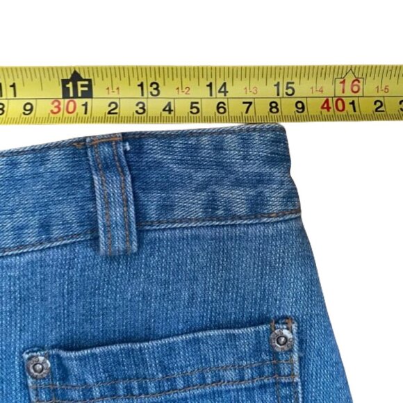 Y2K maxi pencil light denim jeans skirt - Picture 9 of 14